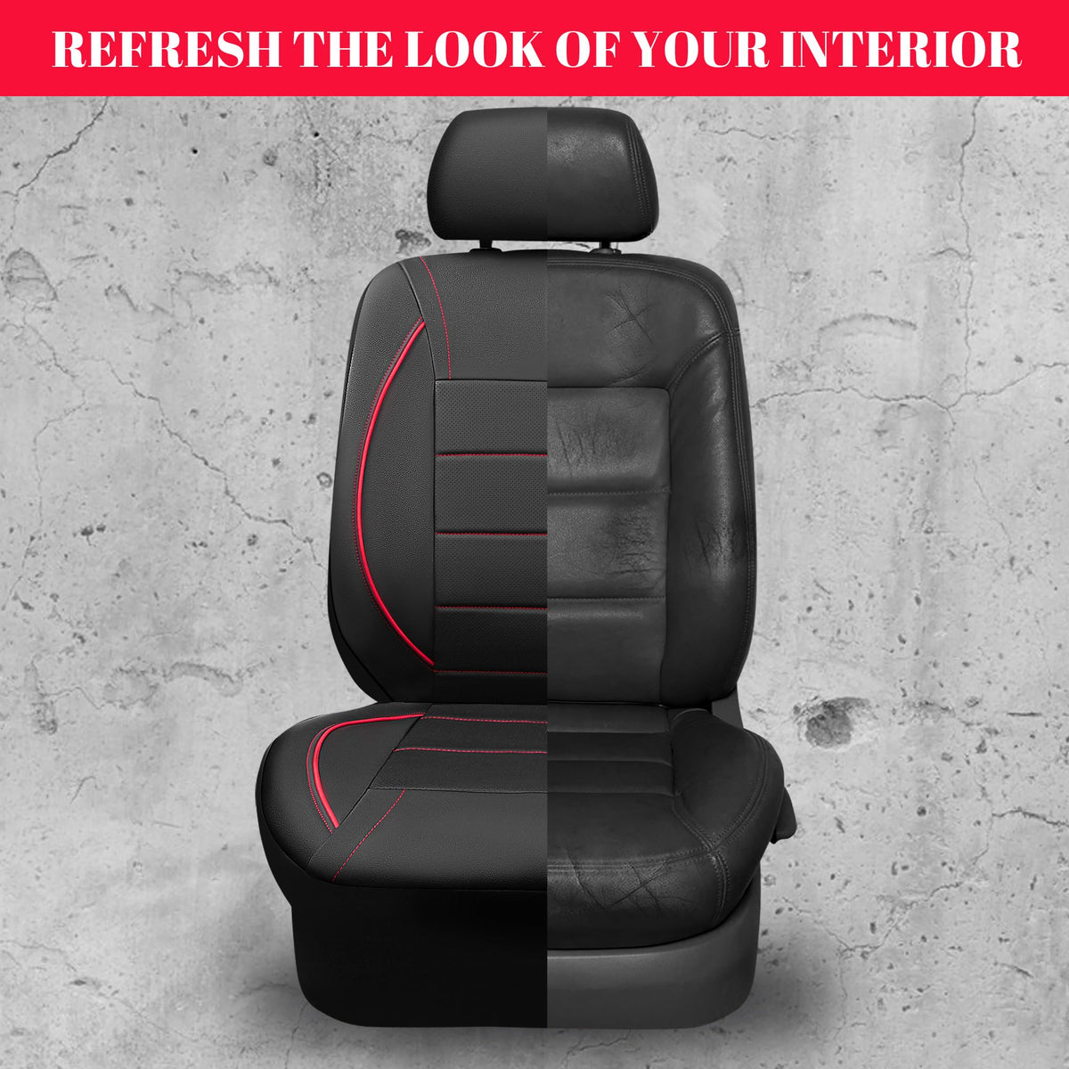 CAR PASS seat in vehicle lifestyle image showing upgraded interior style