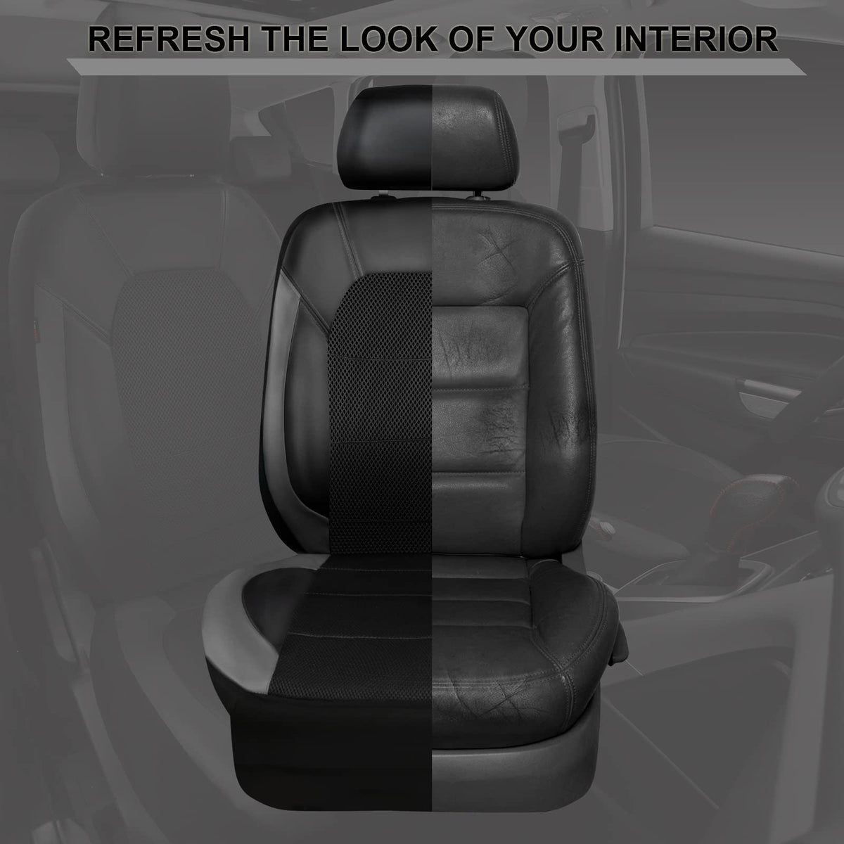 CAR PASS seat cover side opening highlighting airbag compatibility and safety