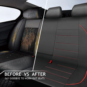 CAR PASS seatbelt cutout detail preserving buckle access and passenger safety