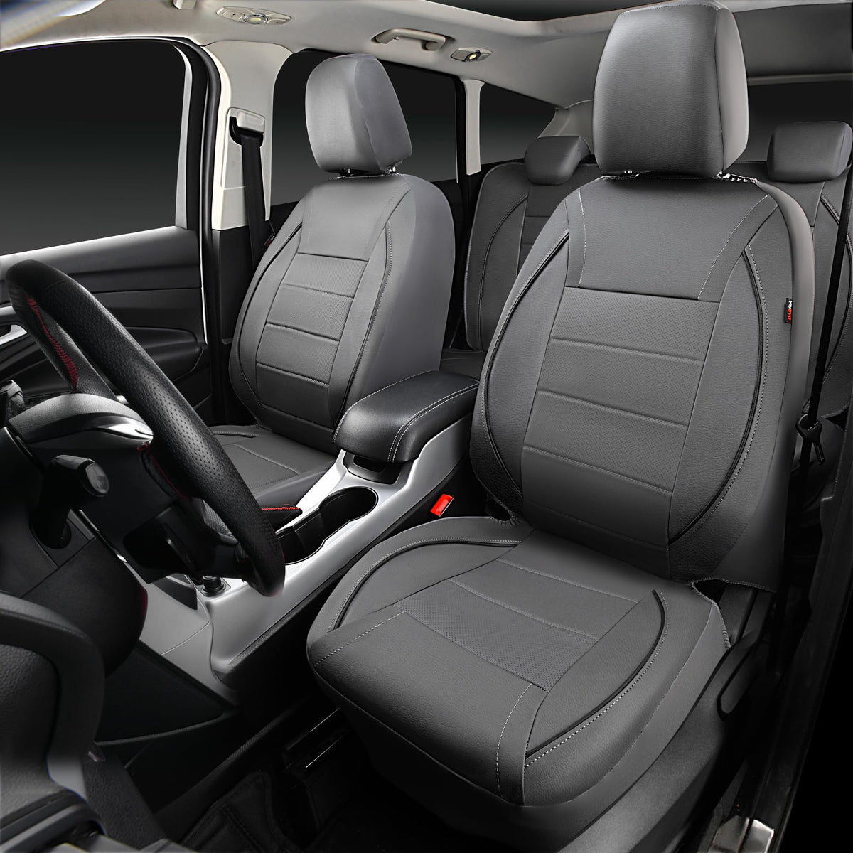 CAR PASS side airbag cutout detail illustrating safety-compatible deployment allowance