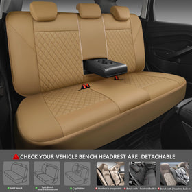 CAR PASS side seam detail demonstrating airbag compatibility and safety