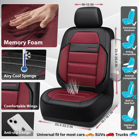 CAR PASS detailed seam at seat side demonstrating airbag-compatible release