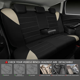 CAR PASS side airbag stitching detail ensuring safe deployment