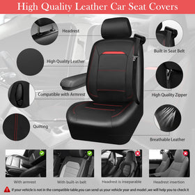 CAR PASS cover fitted around front seat armrest demonstrating compatibility