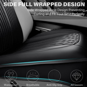 CAR PASS side profile fitting under armrest to maintain airbag safety