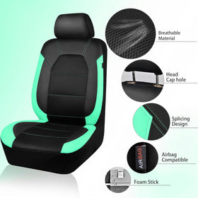 CAR PASS side profile in car showing snug fit and enhanced seat comfort