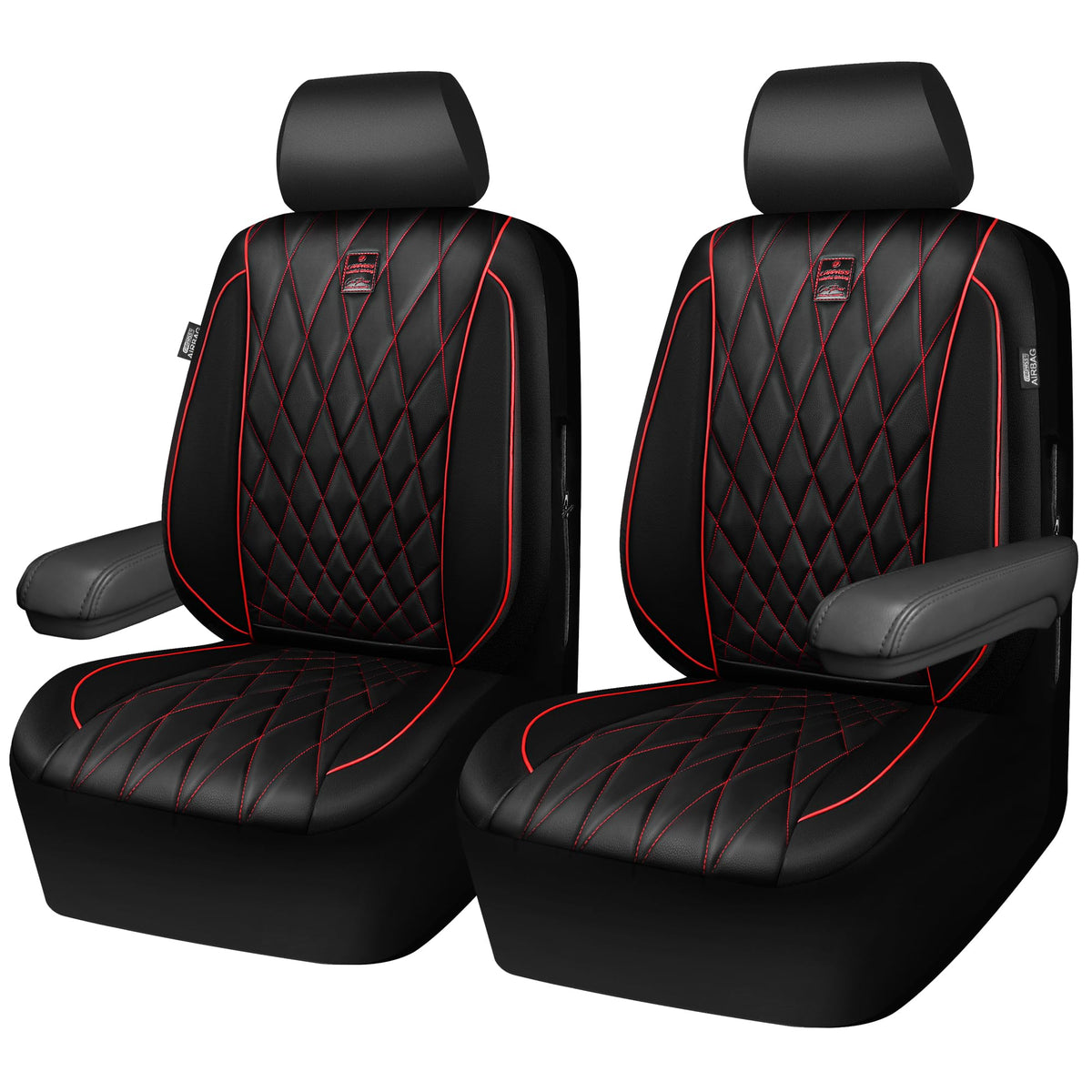 CAR PASS side profile showing full seat coverage and neat tuck-in benefit