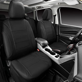 CAR PASS side seam detail demonstrating airbag-compatible stitching safety