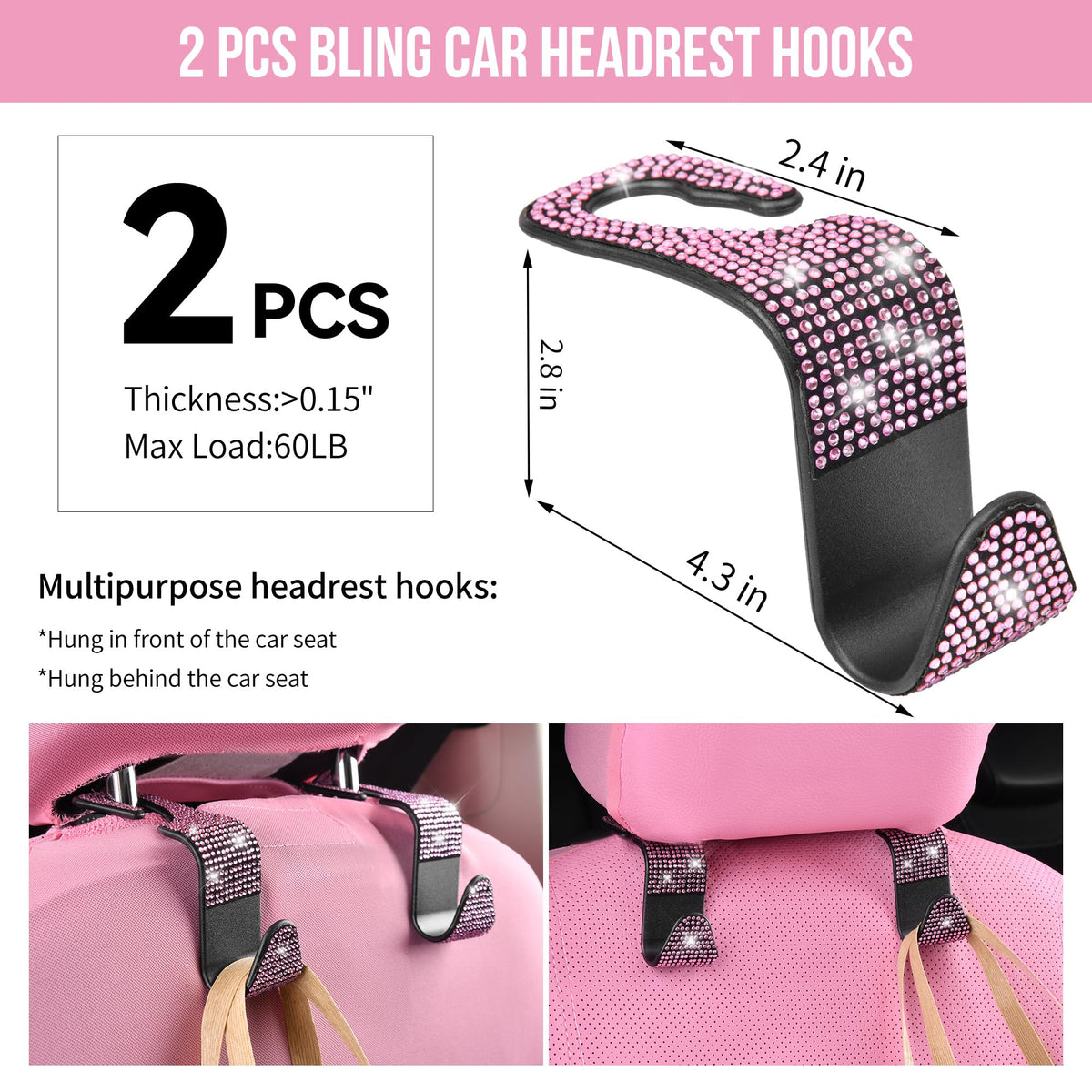 CAR PASS silicone cup holder coasters set protecting holders from spills