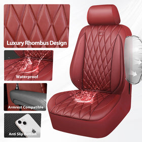 CAR PASS seat cover next to ruler showing fit and scale for most car seats