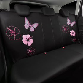 CAR PASS mat size comparison in footwell to show fit and coverage dimensions