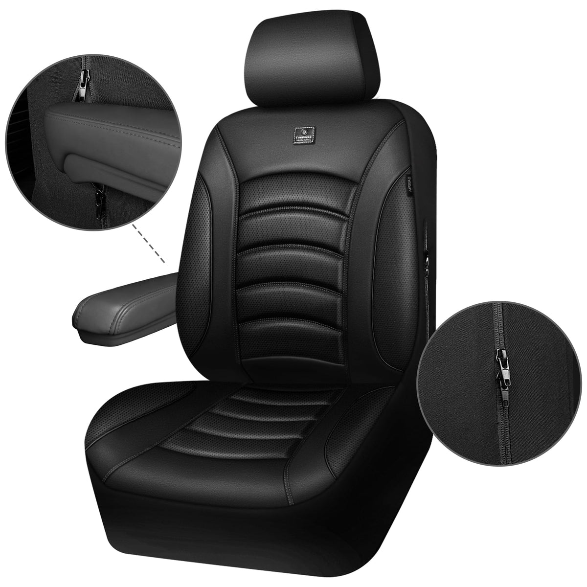CAR PASS seat next to ruler for size-scale and universal fit clarity