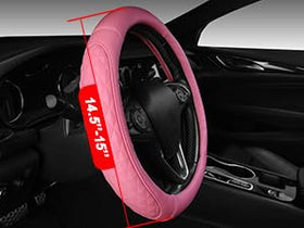 CAR PASS size comparison with measuring tape confirms 14.5–15in fit benefit