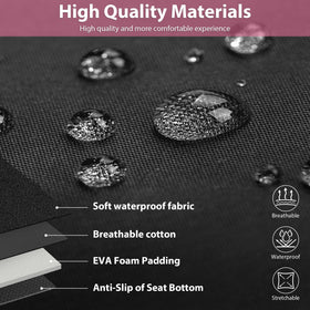 CAR PASS cover size comparison with ruler showing accurate universal fit