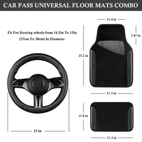 CAR PASS microfiber steering close-up detailing soft texture and comfort