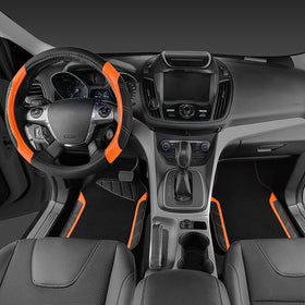 CAR PASS close-up of microfiber texture highlighting durable, comfortable surface