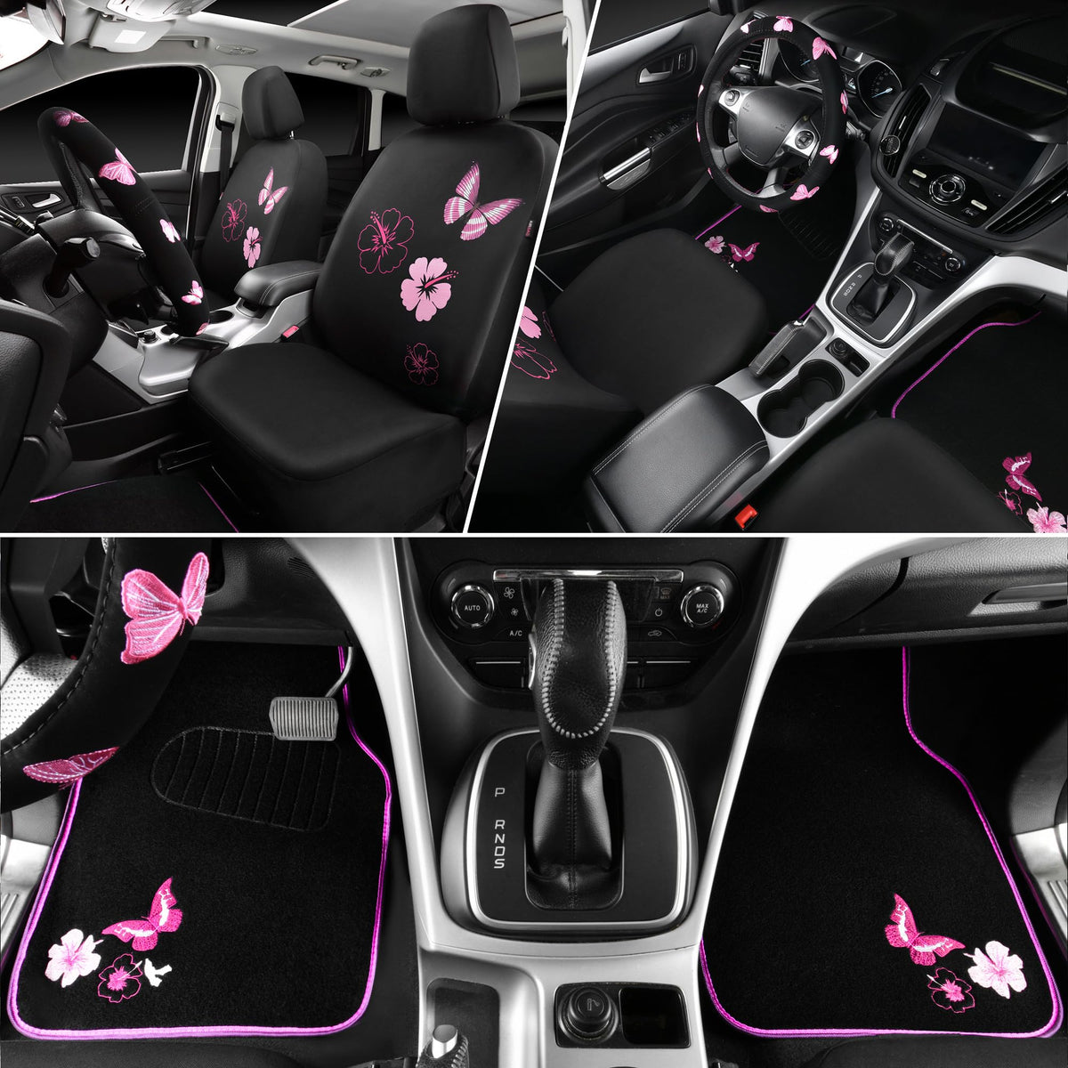 CAR PASS steering wheel cover fitted improving grip and matching interior style
