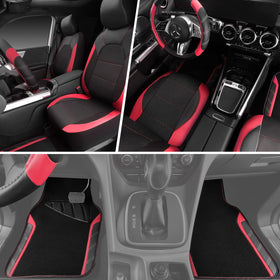 CAR PASS steering wheel cover fitted on wheel showing improved grip and comfort