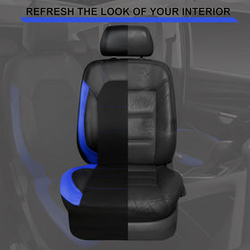 CAR PASS stitching and texture emphasizing durable, wrinkle-resistant finish