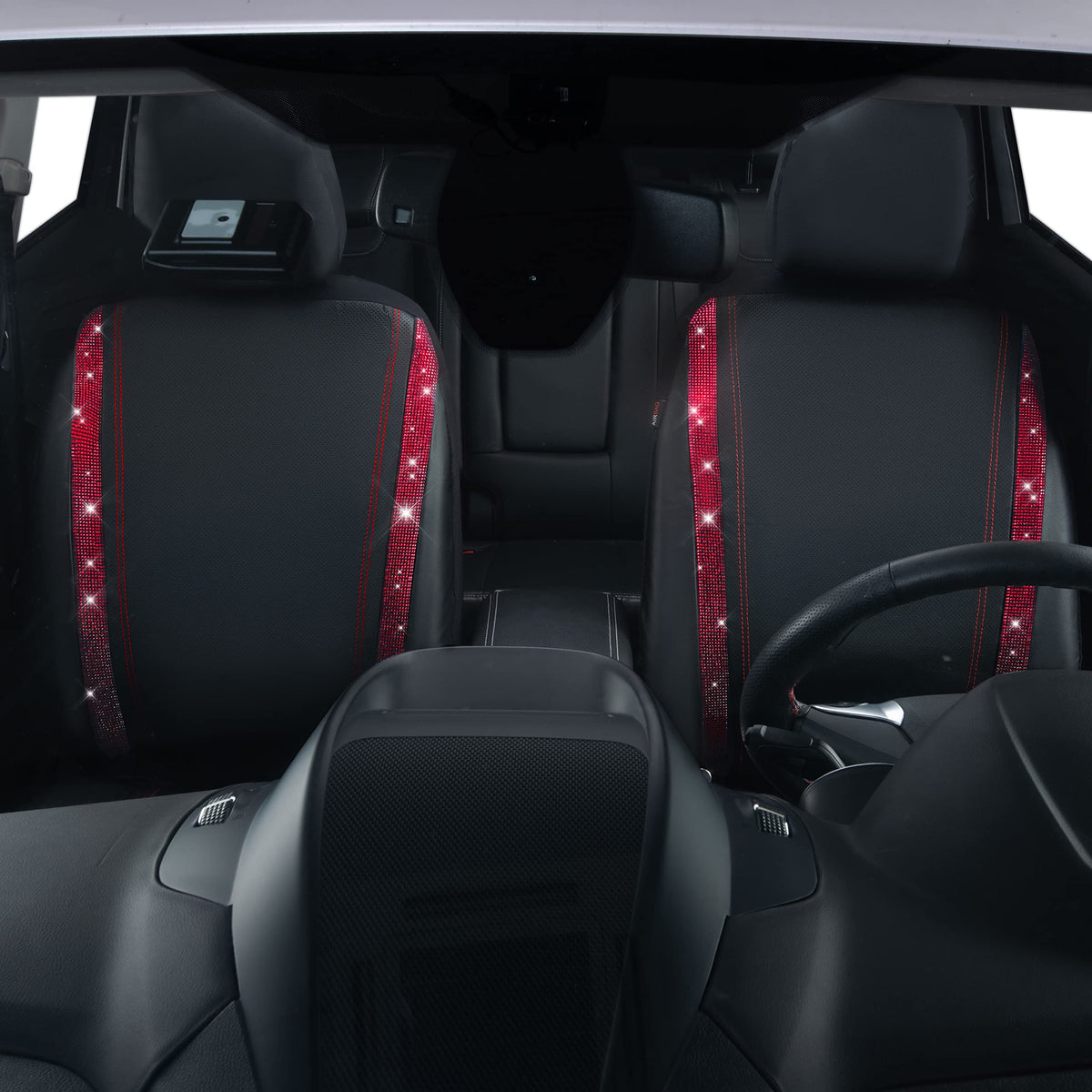 CAR PASS fastening straps detail showing secure installation benefit