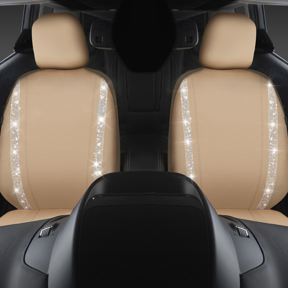 CAR PASS adjustable straps and hooks shown for quick installation
