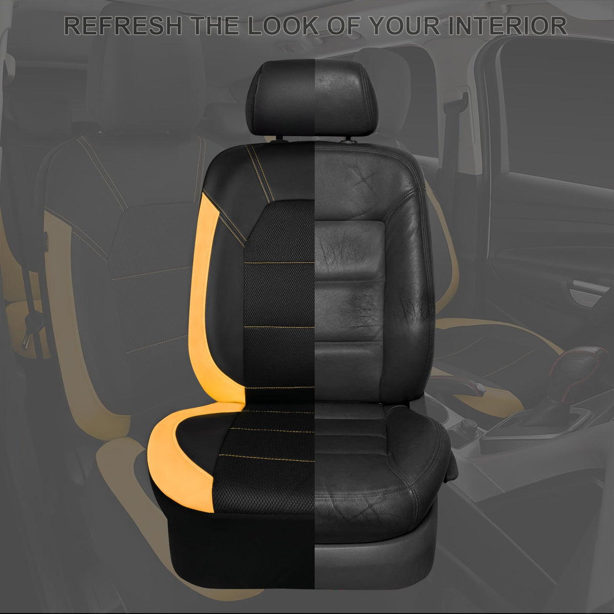 CAR PASS texture breathable surface closeup for cooler, more comfortable drives