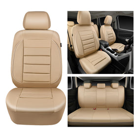 CAR PASS close-up of leather texture and 3D foam illustrating supportive comfort