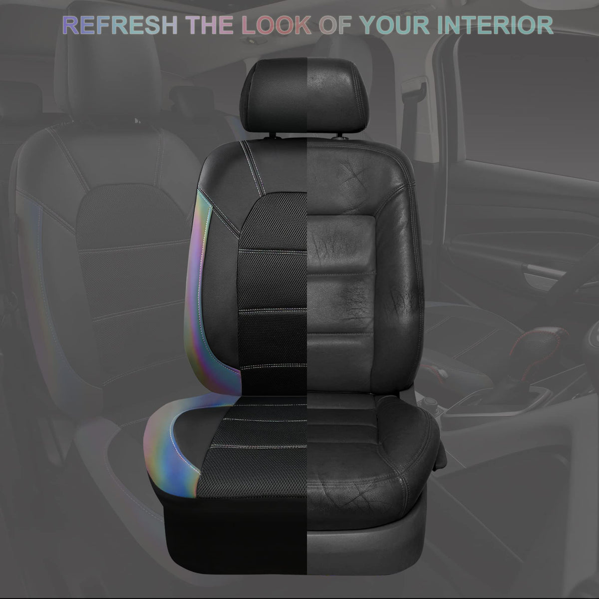CAR PASS foam backing texture revealing added cushioning comfort