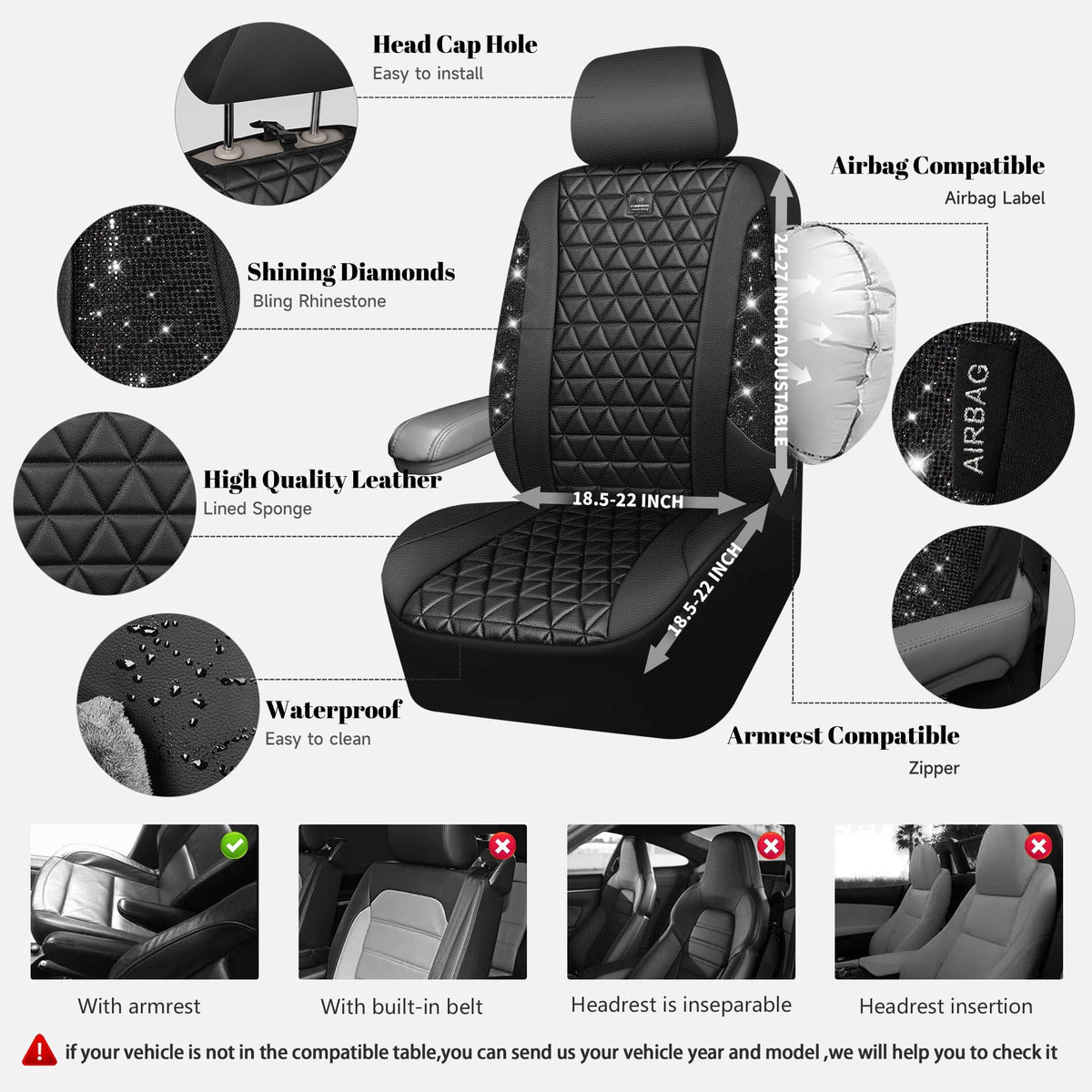 CAR PASS texture and sponge padding close-up for comfortable support