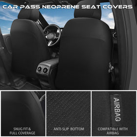 CAR PASS waterproof demo splash showing liquid resistance