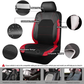 CAR PASS waterproof floor mats with rainbow stripe pattern protecting footwell from spills