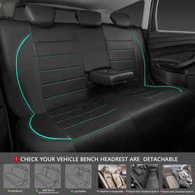 CAR PASS zipper access for cupholder convenience and fold-down use