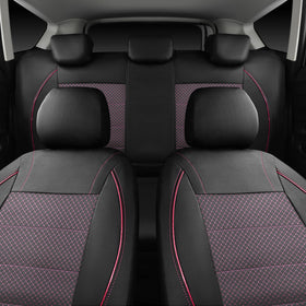 CAR PASS inside zipper detail for simple installation and access