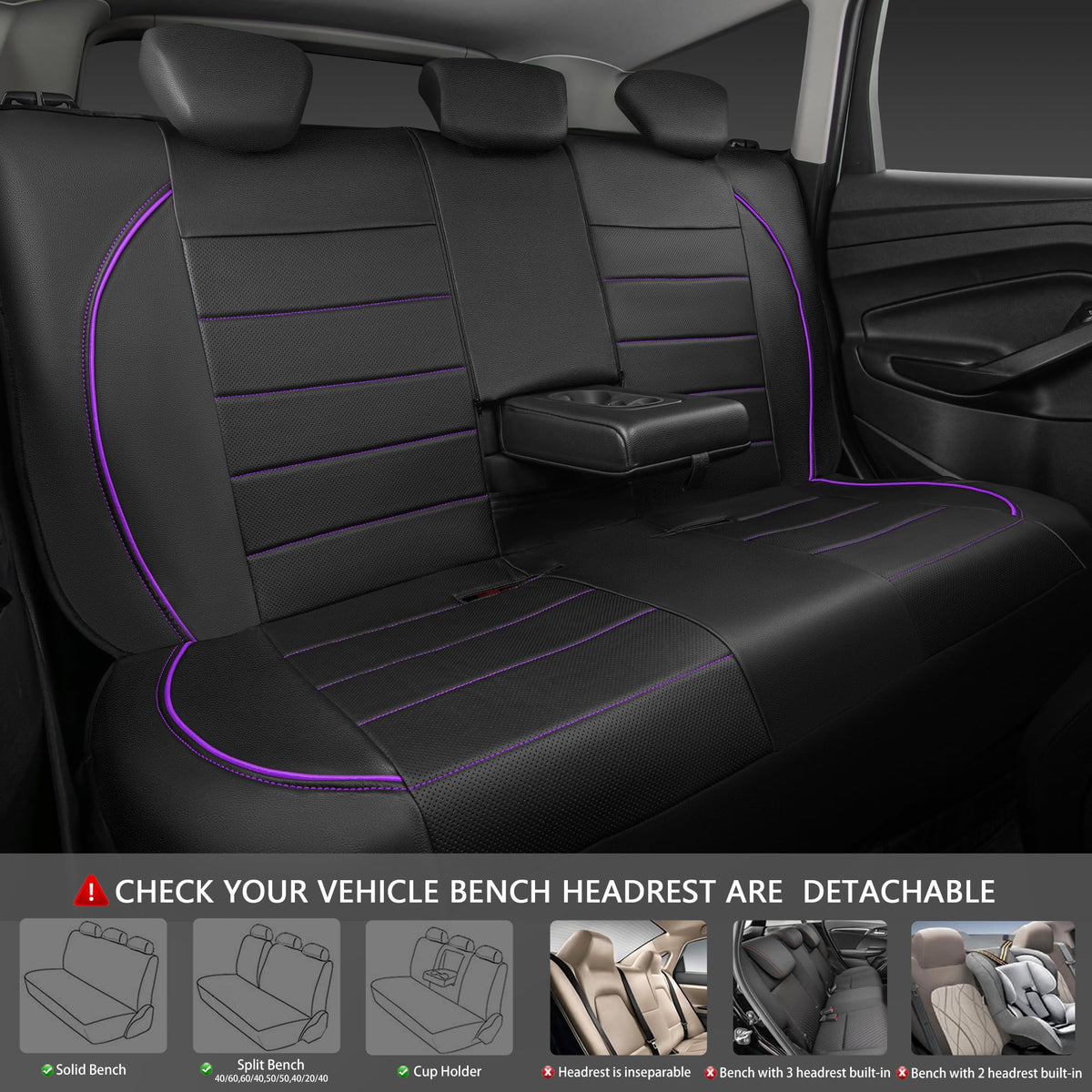 CAR PASS zipper access for fold-down cupholder improving convenience