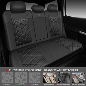 CAR PASS zipper split and headrest detail showing adjustable fit and safety compatibility