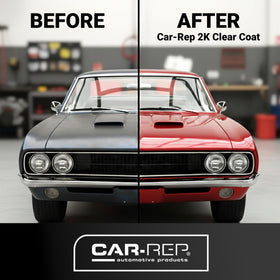 CAR-REP polished texture close-up highlighting durable high-gloss result