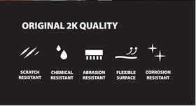CAR-REP 2K close-up of primer film texture showing durable protective benefit