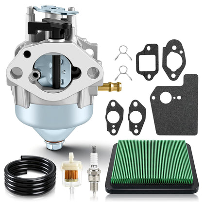 CARBBIA front view of carburetor showing mounting ports and benefits reliable replacement