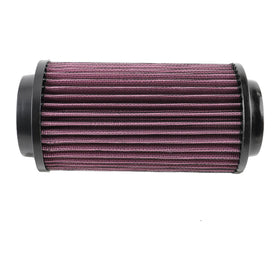 CARBBIA air filter pleated media close-up for improved dust capture benefit