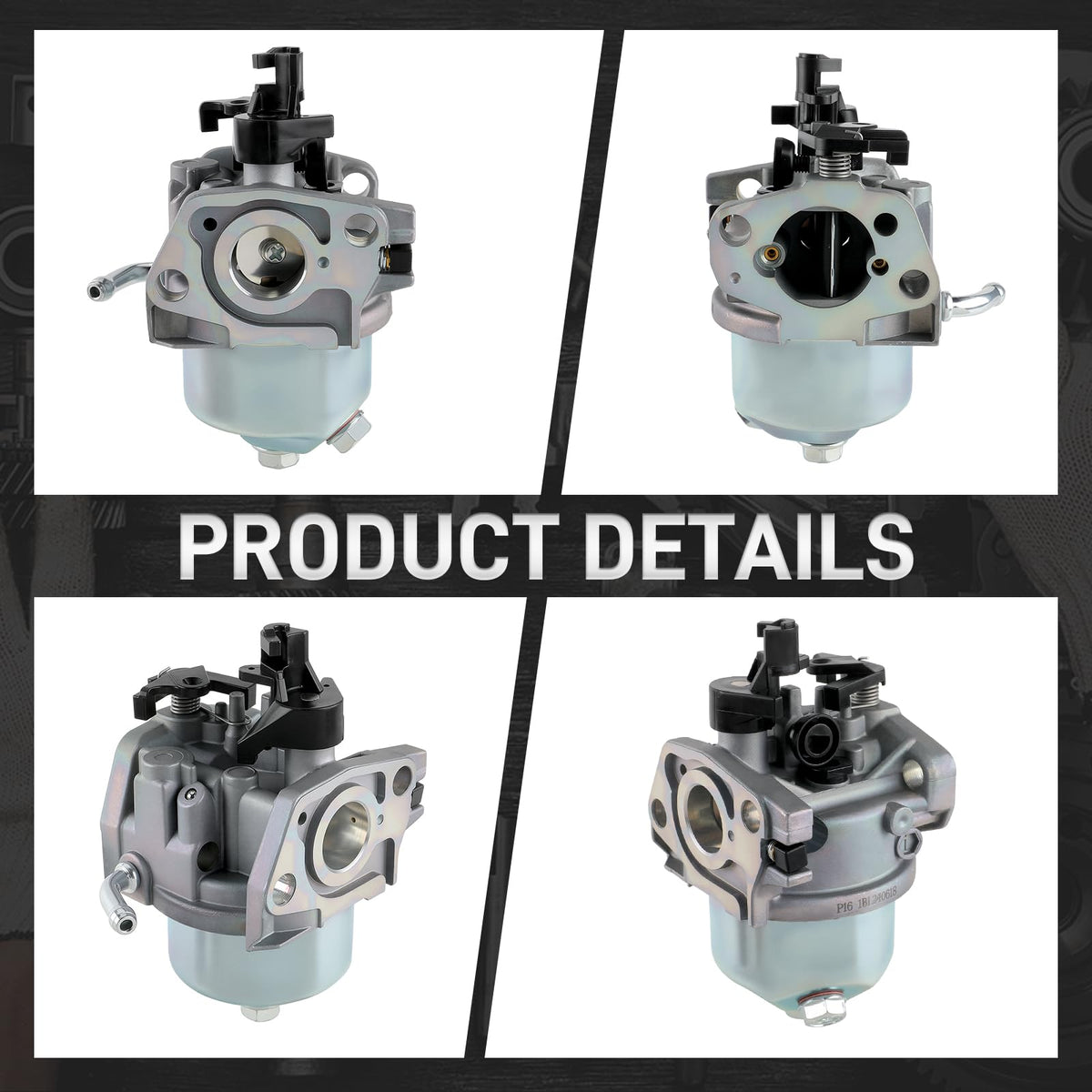CARBBIA carburetor kit layout including gaskets filters fuel lines and spark plug benefit convenience
