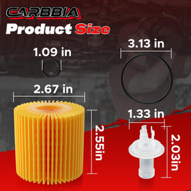 CARBBIA close-up of gasket and thread for secure sealing benefit