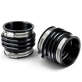 CARBBIA front view of intake hose showing correct OEM-style shape and fit