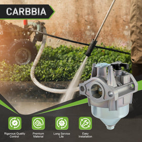 CARBBIA fuel filter and fuel line displayed showing fuel flow protection benefit