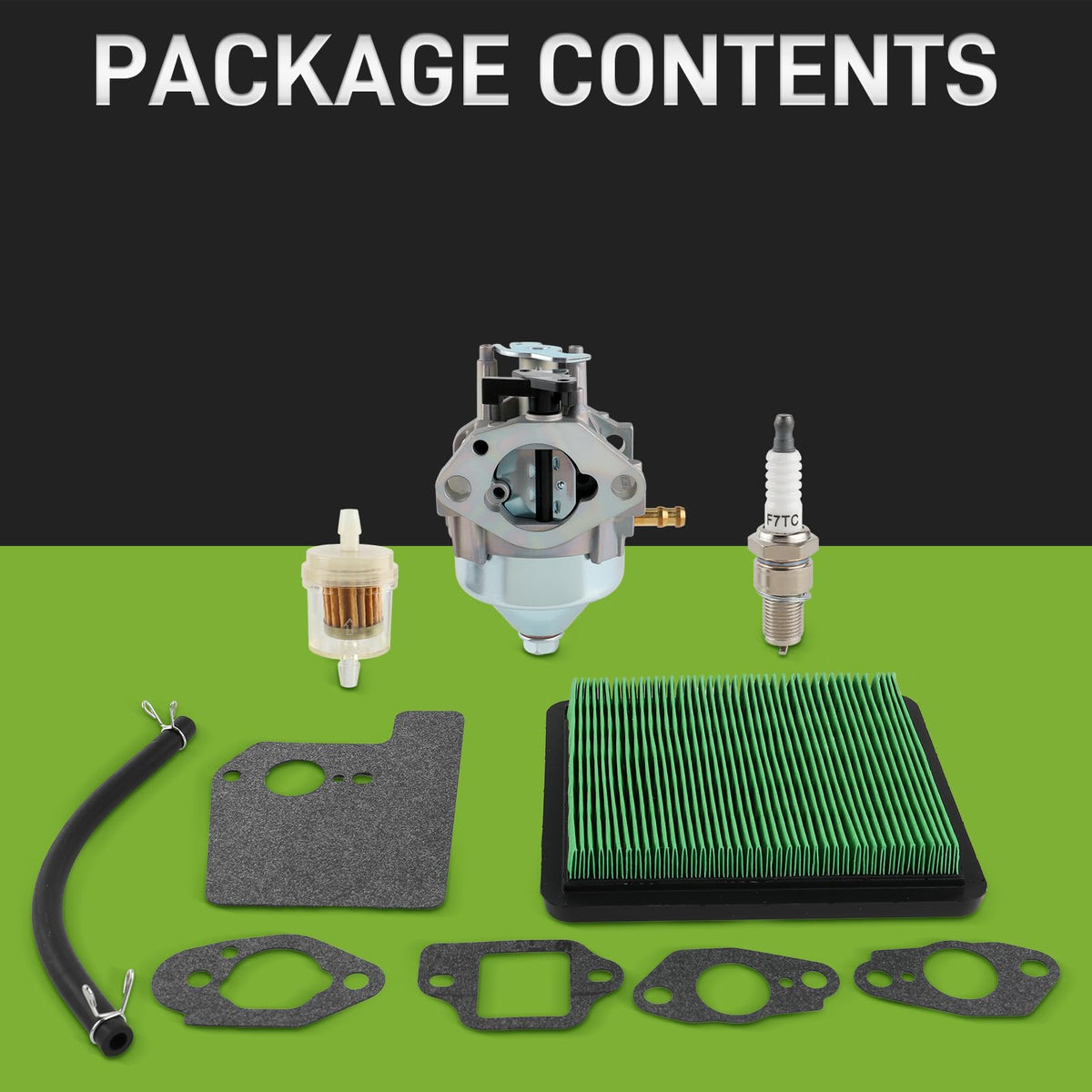 CARBBIA carburetor installed on pressure washer showing restored operation benefit