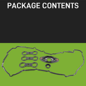CARBBIA kit components laid out with tools to show included parts and scale