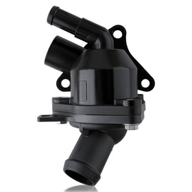 CARBBIA front view of thermostat housing showing correct OEM fit and improved sealing