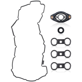CARBBIA valve cover gasket front packaging showing kit and benefits