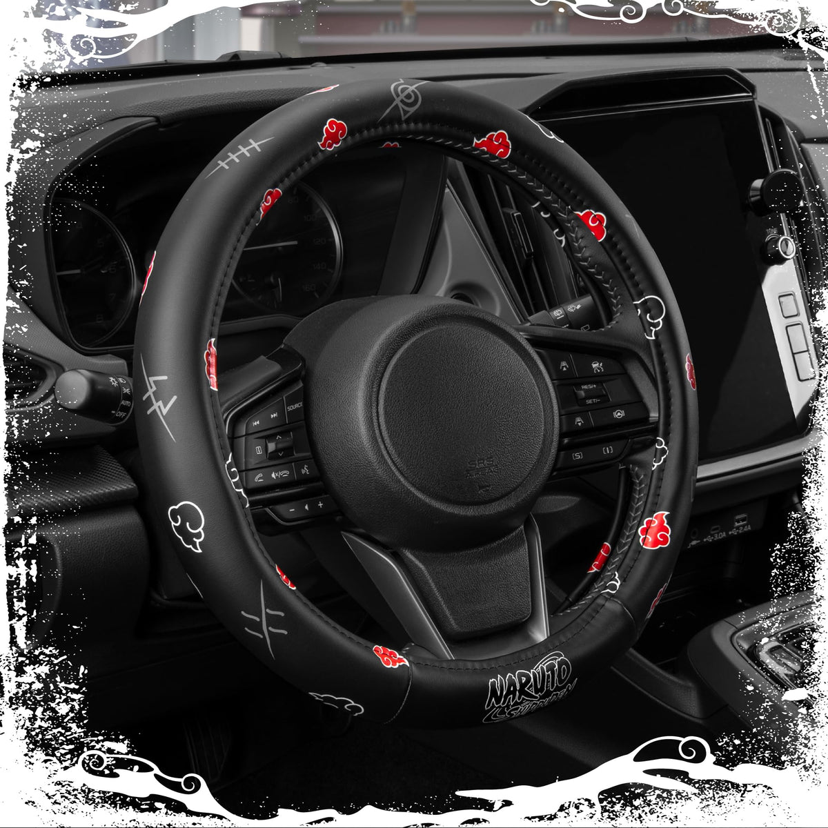 Carbella installed in car interior showing anime style upgrade and visual appeal