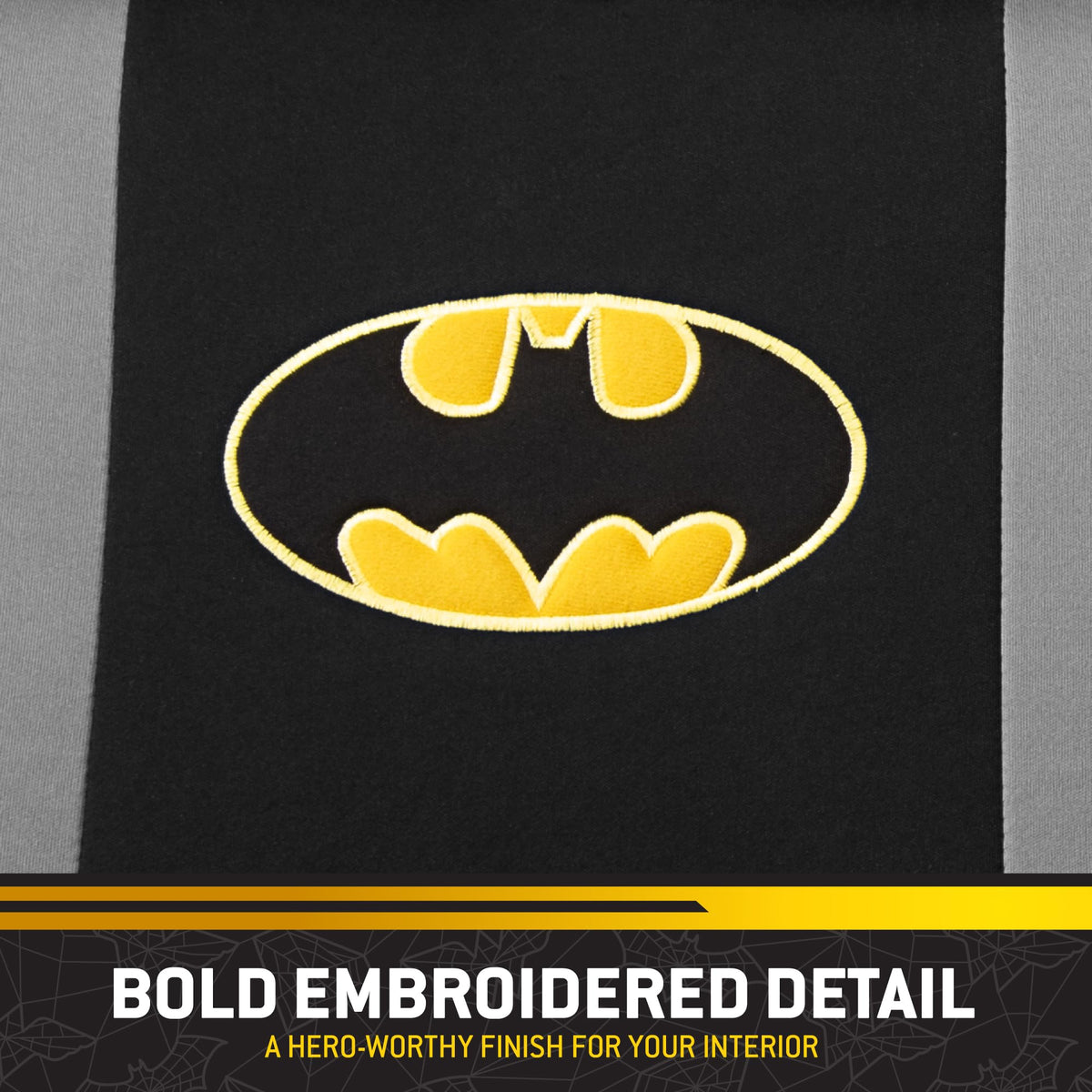 Carbella Batman packaging and instructions showing easy setup benefit