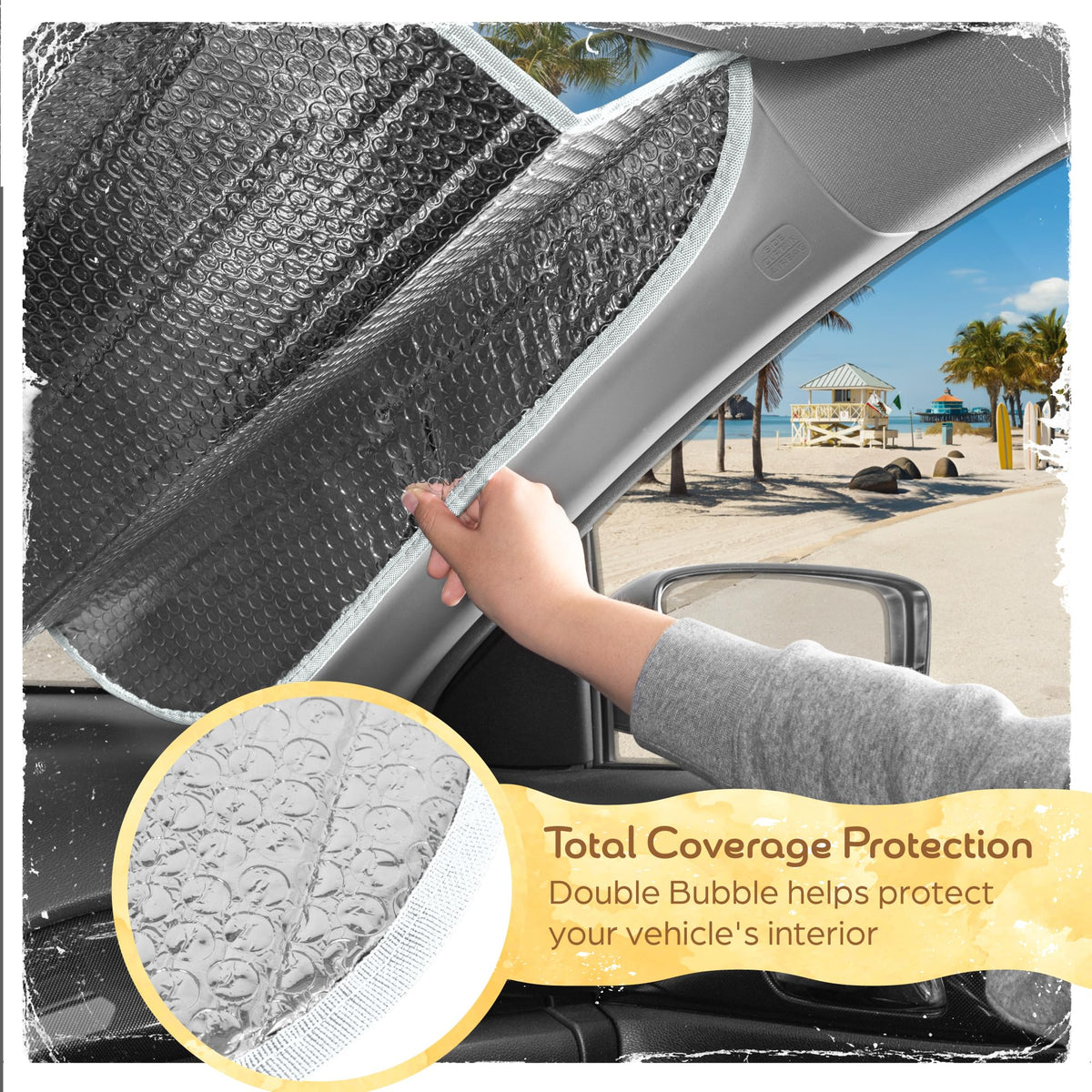Carbella reinforced edge detail highlighting frame durability and long-lasting shape
